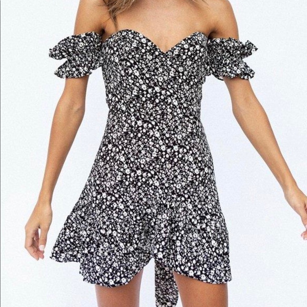 Sabo Skirt Front Wrap Dress